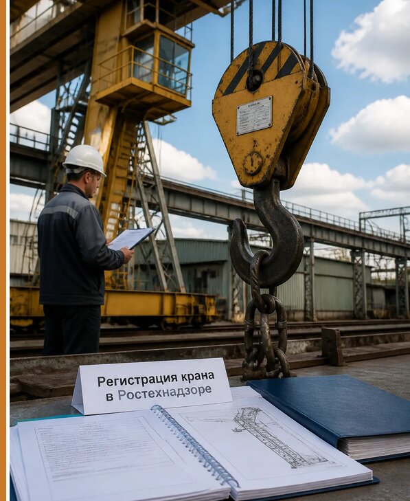 Регистрация крана в Ростехнадзоре в Чистополе от 15359 р. | Авеста ОТиПБ